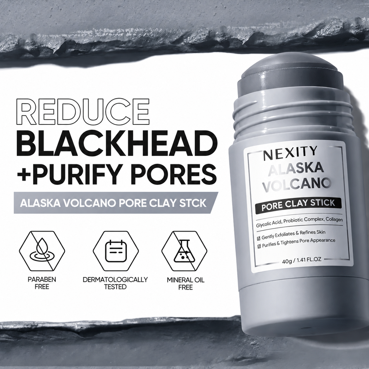 Deep Cleansing Mugwort Mud Mask Stick